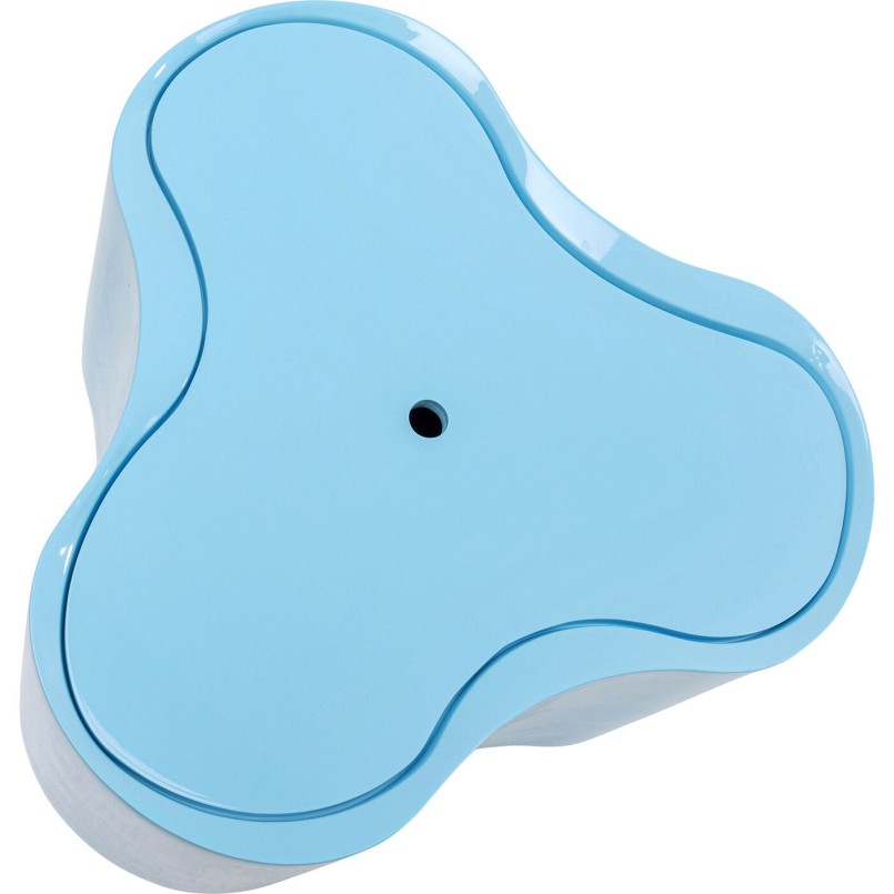 Table d appoint Lotus bleu clair 35cm
