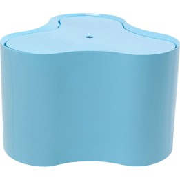 Table d appoint Lotus bleu clair 35cm