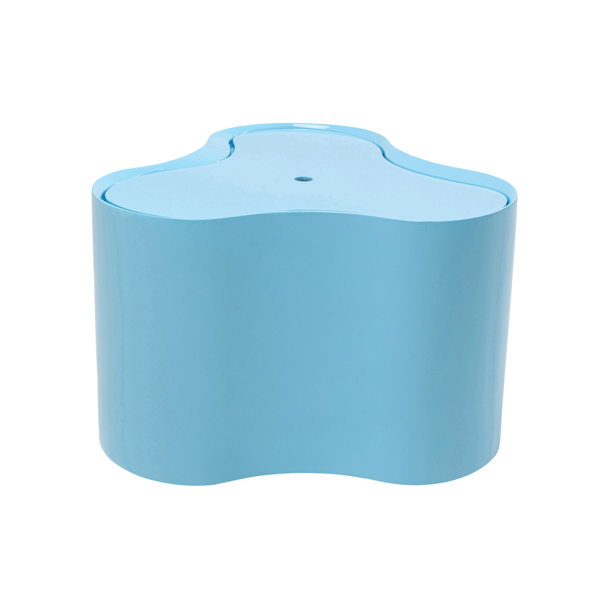 Table d appoint Lotus bleu clair 30cm