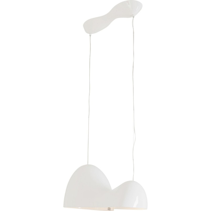 Suspension Cloud Beam Double blanc 100cm