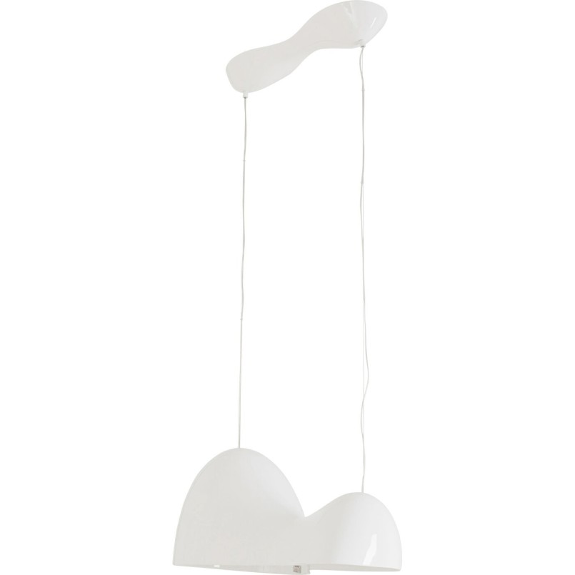 Suspension Cloud Beam Double blanc 100cm