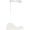 Suspension Cloud Beam Double blanc 100cm