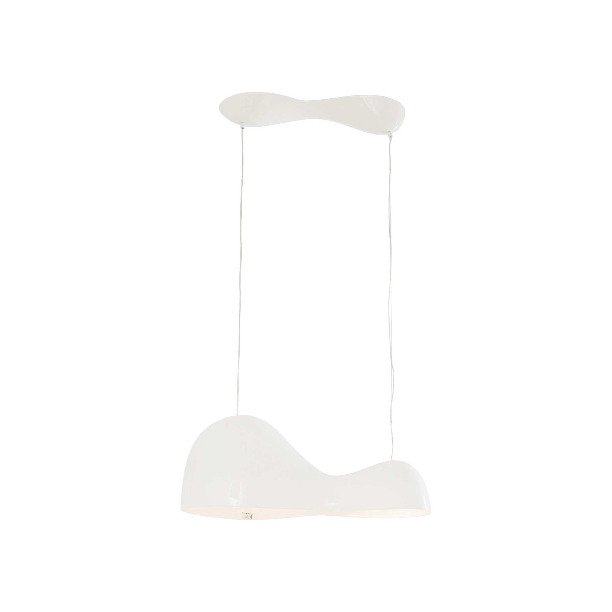 Suspension Cloud Beam Double blanc 100cm