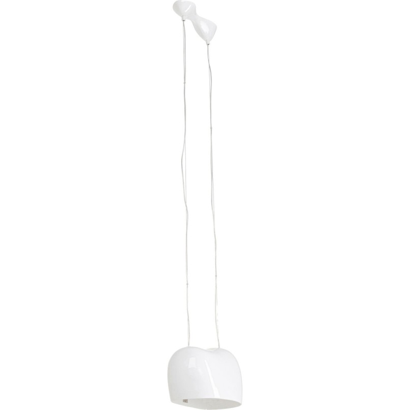 Suspension Cloud Beam Double blanc 50cm
