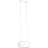 Suspension Cloud Beam Double blanc 50cm