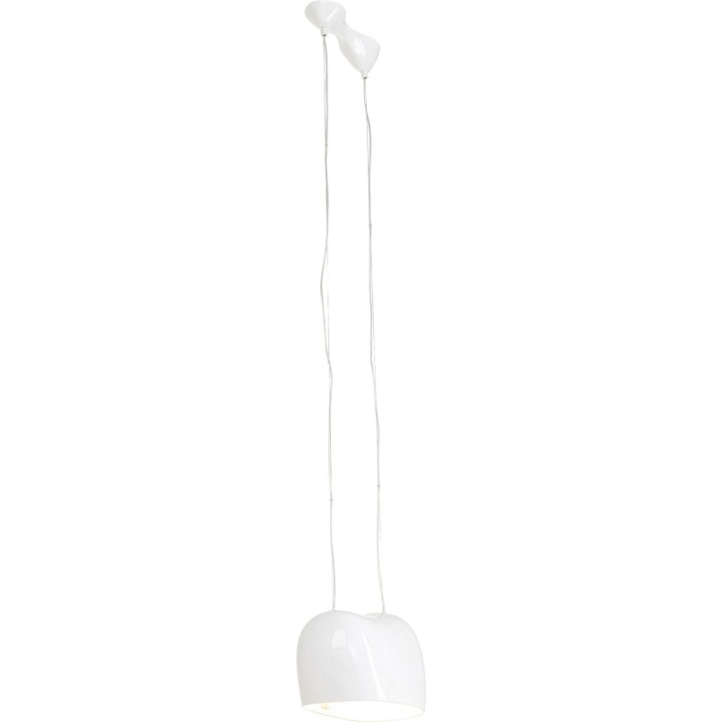 Suspension Cloud Beam Double blanc 50cm