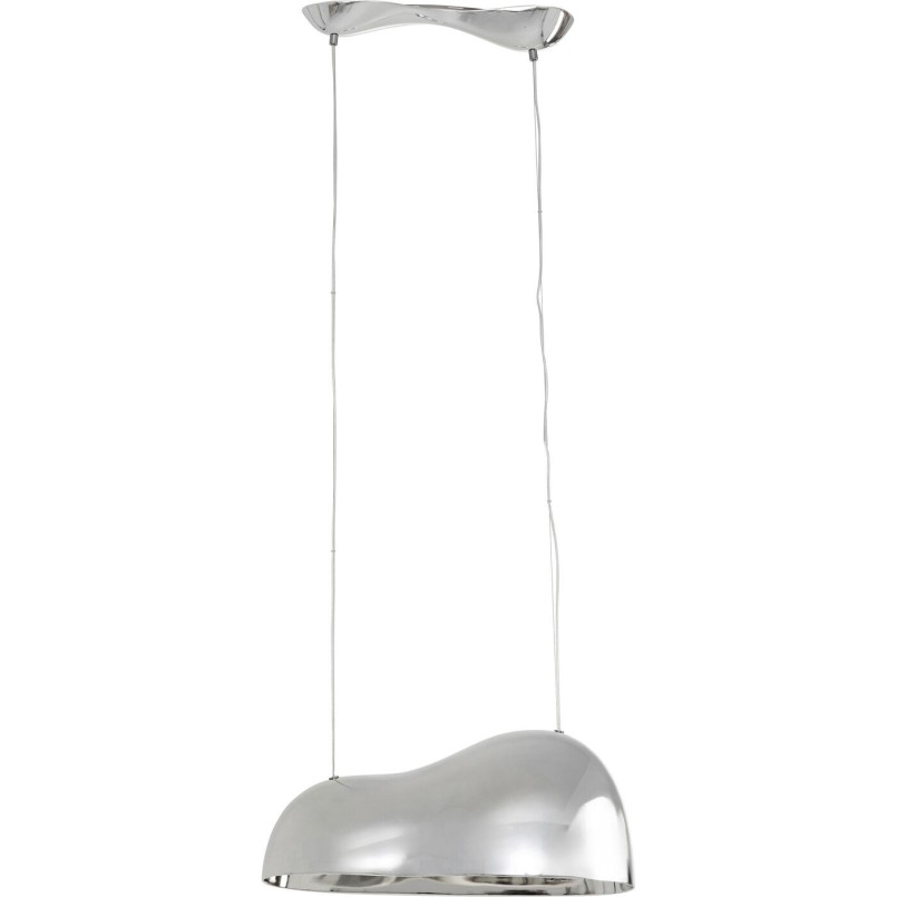 Suspension Cloud Beam Double silver 70cm