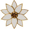 Décoration murale Lotus Mirror Ø33cm