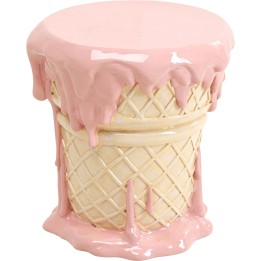 Tabouret Ice Cream fuchsia Ø37cm