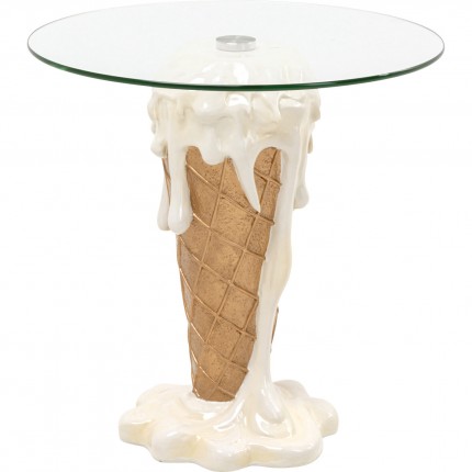 Side Table icecream Ø48cm vanilla Kare Design