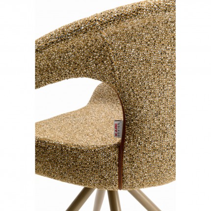 Draaistoel met armleuningen Golo Kare Design