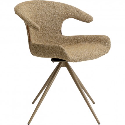 Swivel Chair with armrests Golo Kare Design