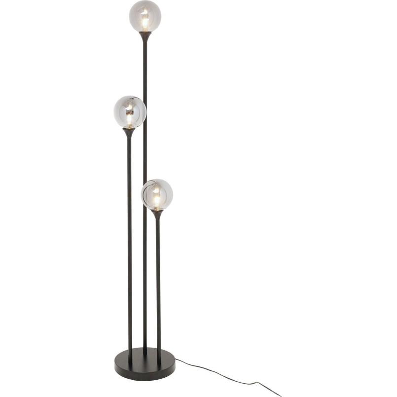 Lampadaire Al Capone Tre noir 175cm