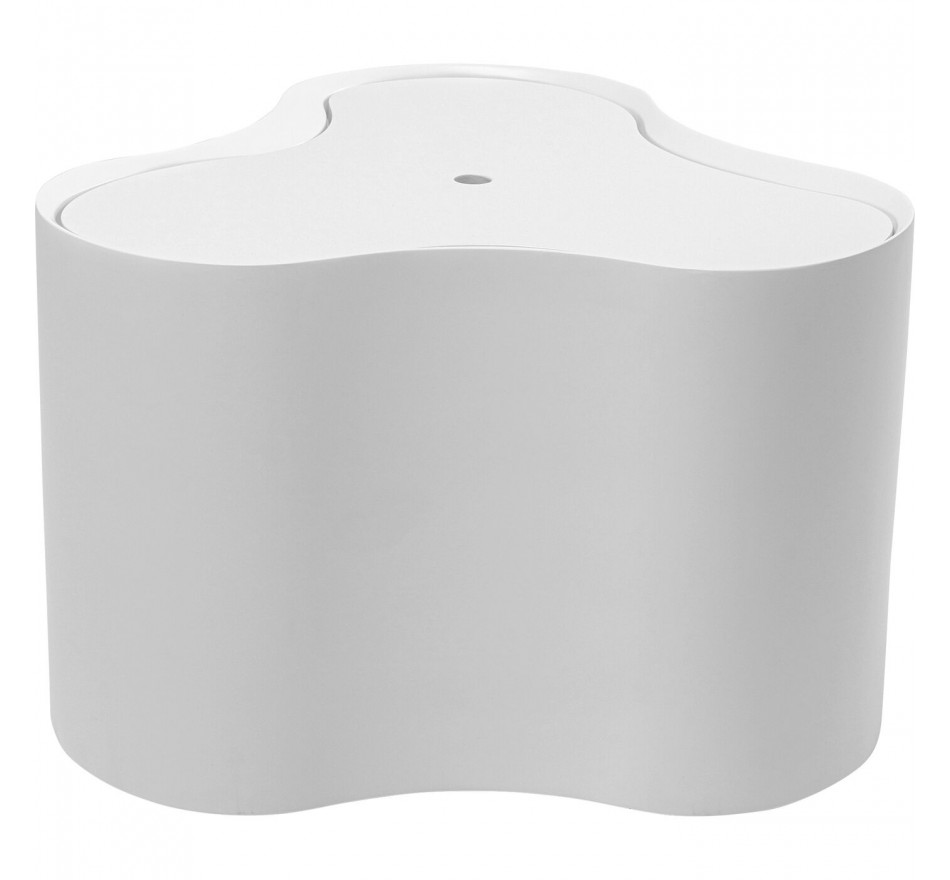 Table basse Lotus 30cm blanche Kare Design