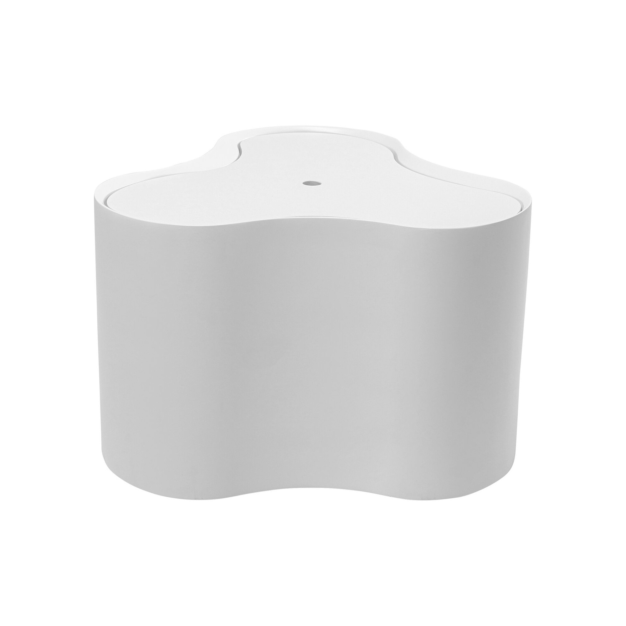 Table d appoint Lotus blanc 30cm