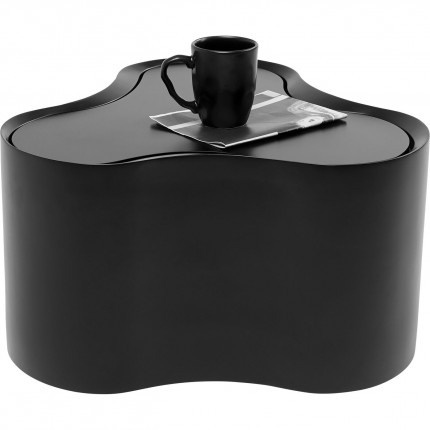Coffee Table Lotus 35cm black Kare Design