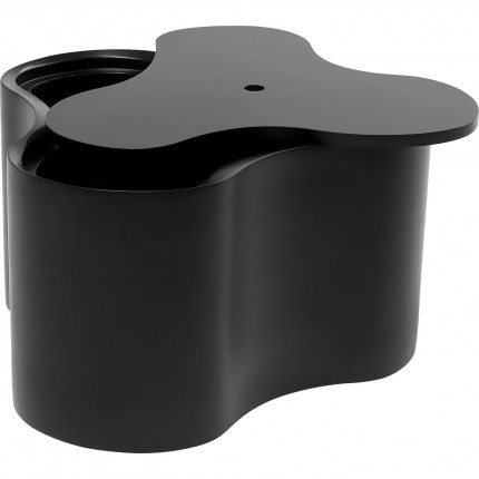 Table basse Lotus 35cm noire Kare Design