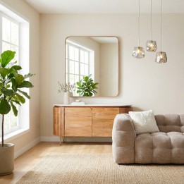 Wall Mirror Cleo 100x100cm Kare Design