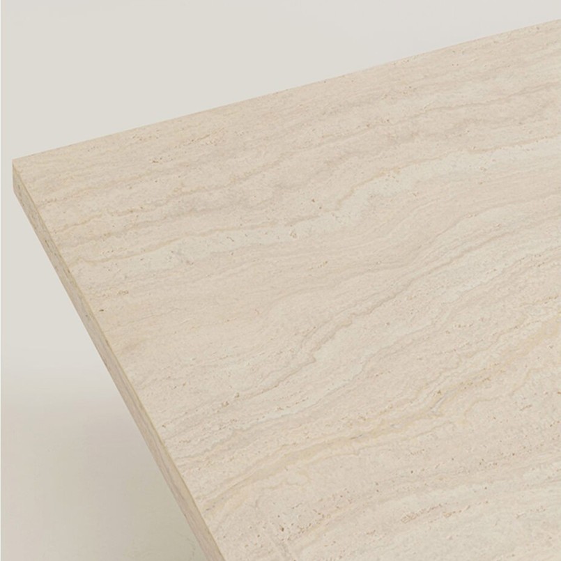 Coffee Table Travertino 100x100cm Kare Design