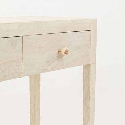 Console Travertino 100x40cm Kare Design