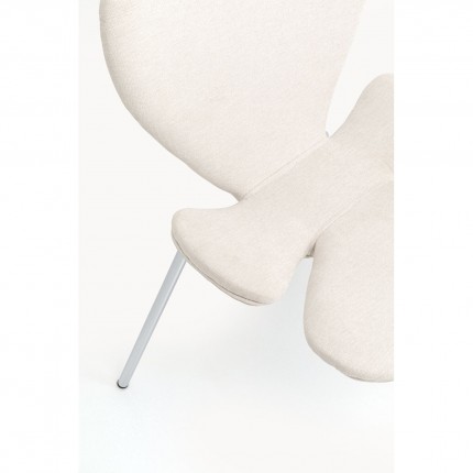 Chaise Soft Blossom crème Kare Design