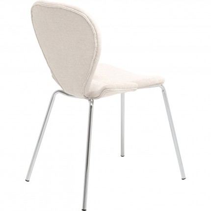 Chaise Soft Blossom crème Kare Design