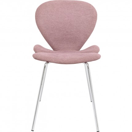 Stoel Soft Blossom roze Kare Design