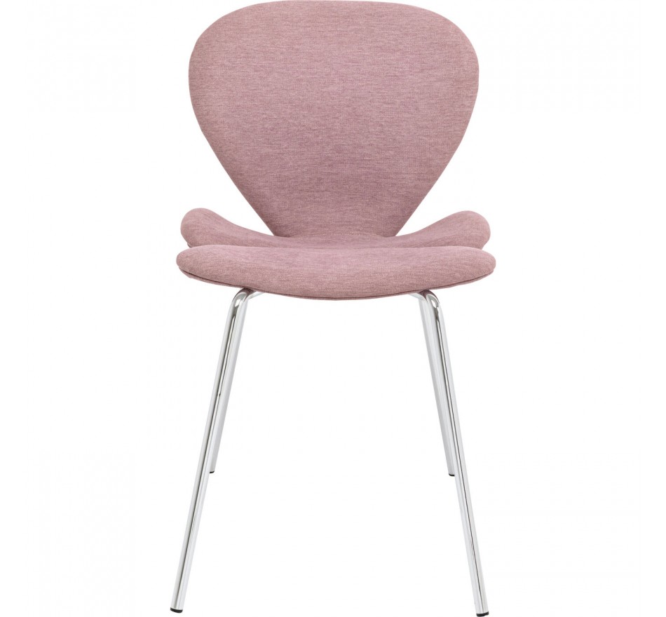 Stoel Soft Blossom roze Kare Design