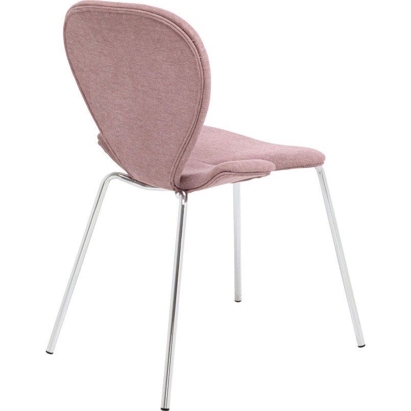 Stoel Soft Blossom roze Kare Design