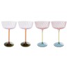 Champagneglazen Twist (4/set) Kare Design