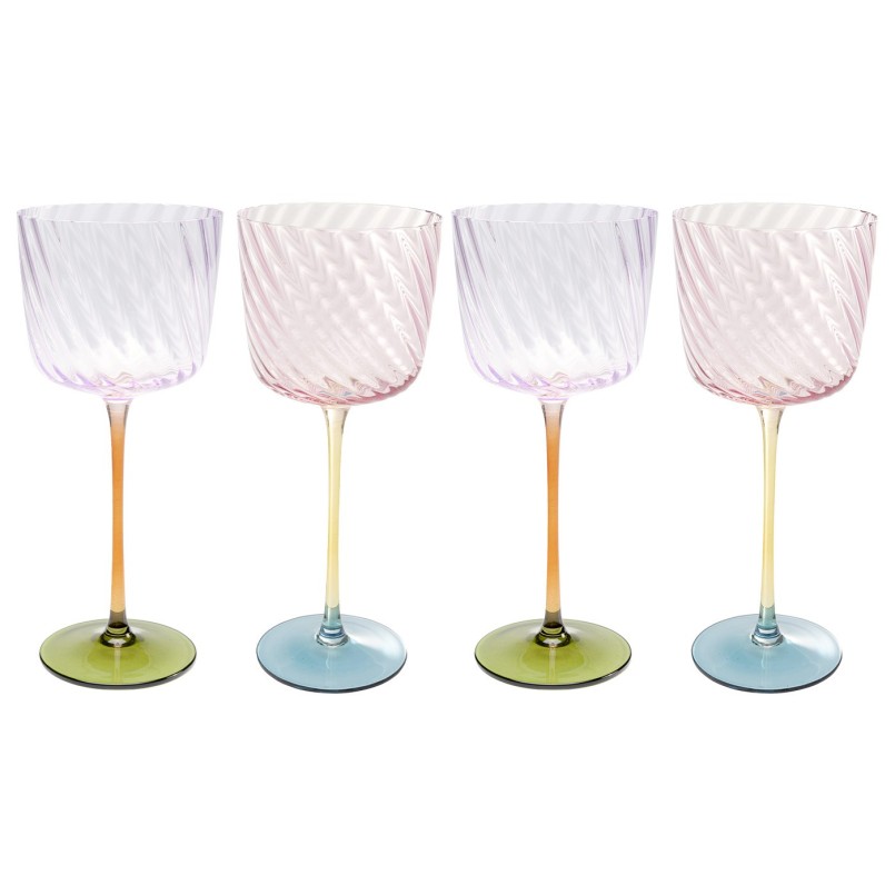 Wine Glass Twist (4/set) Kare Design