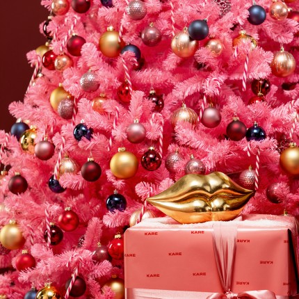 Tirelire lèvres dorées Kare Design