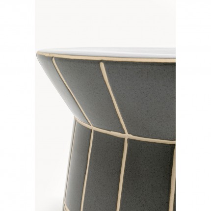 Table d'appoint Bliss Tile 38cm bleue Kare Design