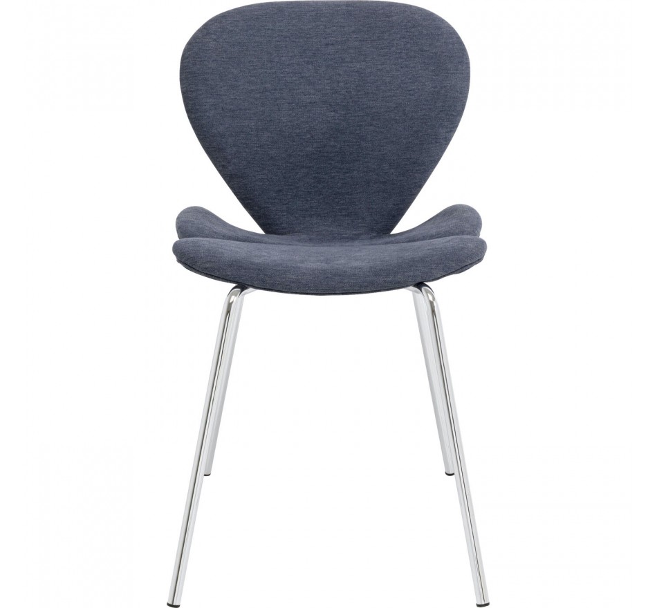 Chaise Soft Blossom bleue Kare Design