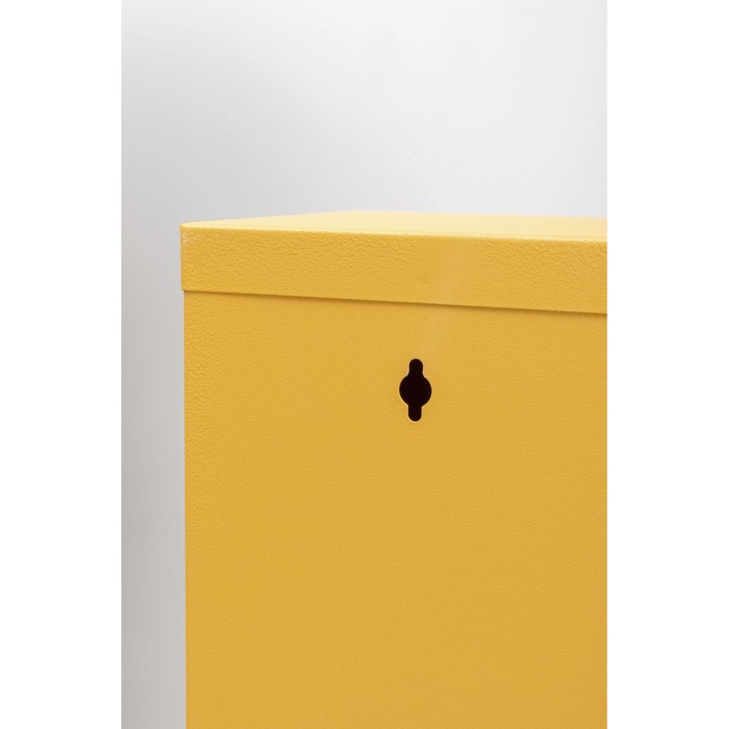 Casier à chaussures jaune 3 tiroirs - Caruso - Kare Design