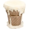 Tabouret glace à la vanille - Kare Design