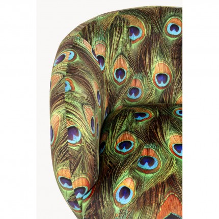 Fauteuil pivotant paon Kare Design