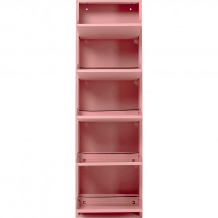 Shoe Container Caruso pink 5 drawers Kare Design