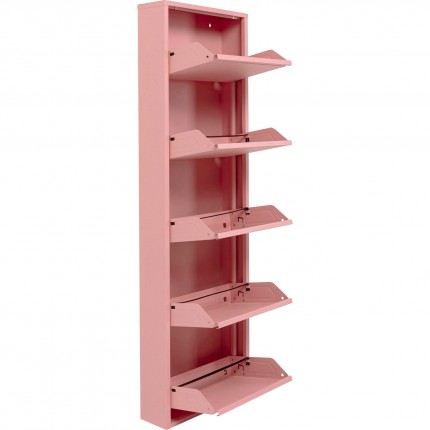Shoe Container Caruso pink 5 drawers Kare Design