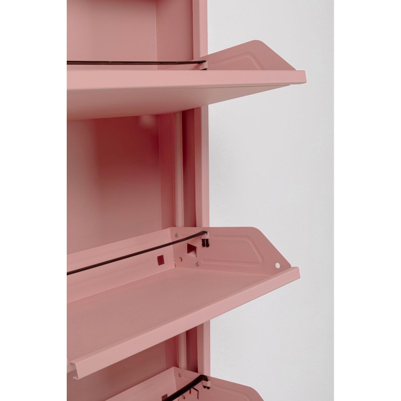 Casier à chaussures rose 5 tiroirs - Caruso - Kare Design