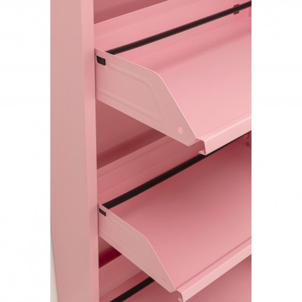Shoe Container Caruso pink 3 drawers Kare Design