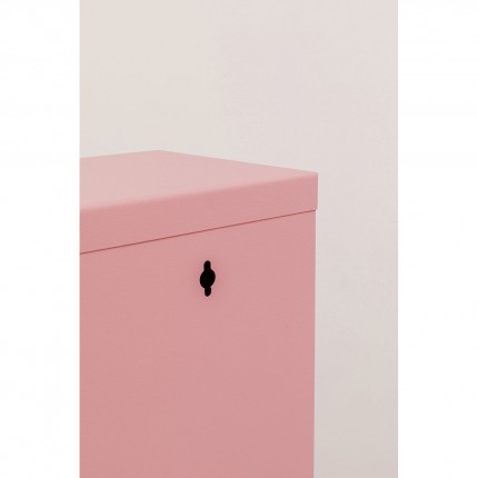 Shoe Container Caruso pink 3 drawers Kare Design