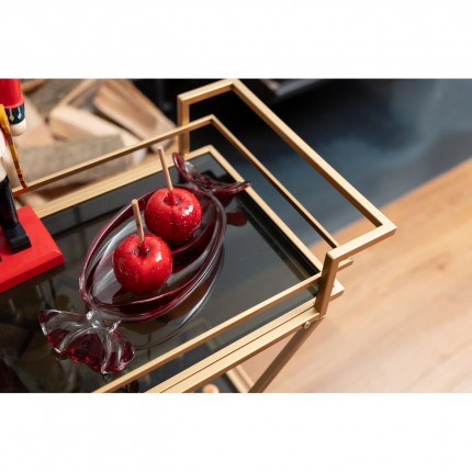 Serveerschaal rode snoep 34cm Kare Design