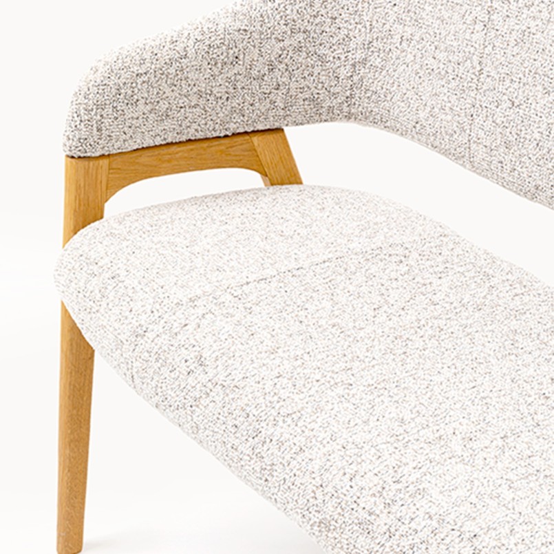 Bench August grey Kare Design