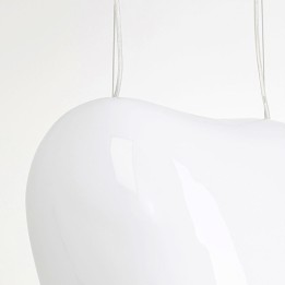 Suspension blanche en fibre de verre - Cloud Beam - Kare Design