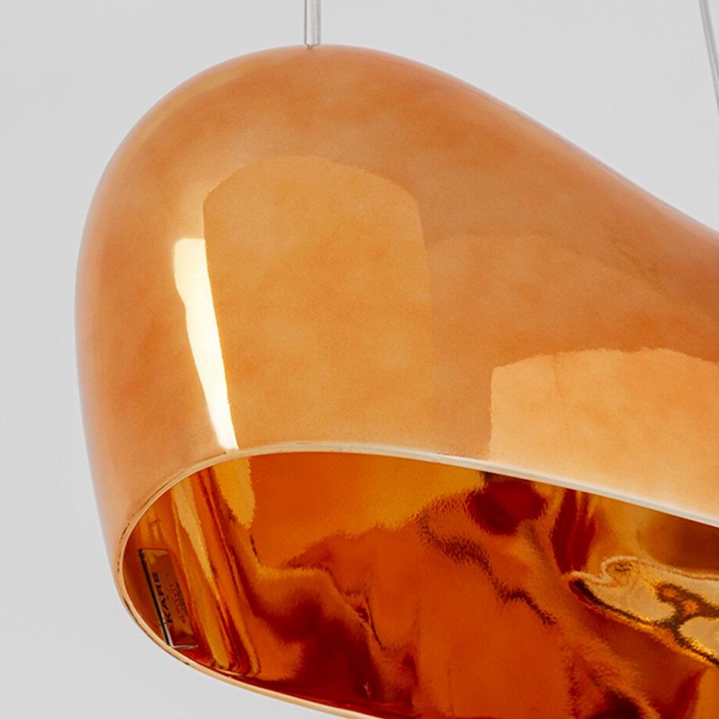 Suspension cuivrée en fibre de verre - Cloud Beam - Kare Design