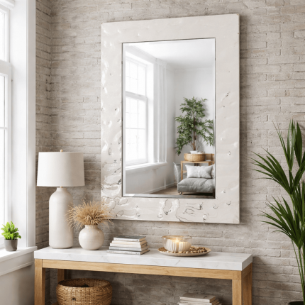 Spiegel Caldera 110x70cm chroom Kare Design