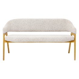 Bench August grey Kare Design