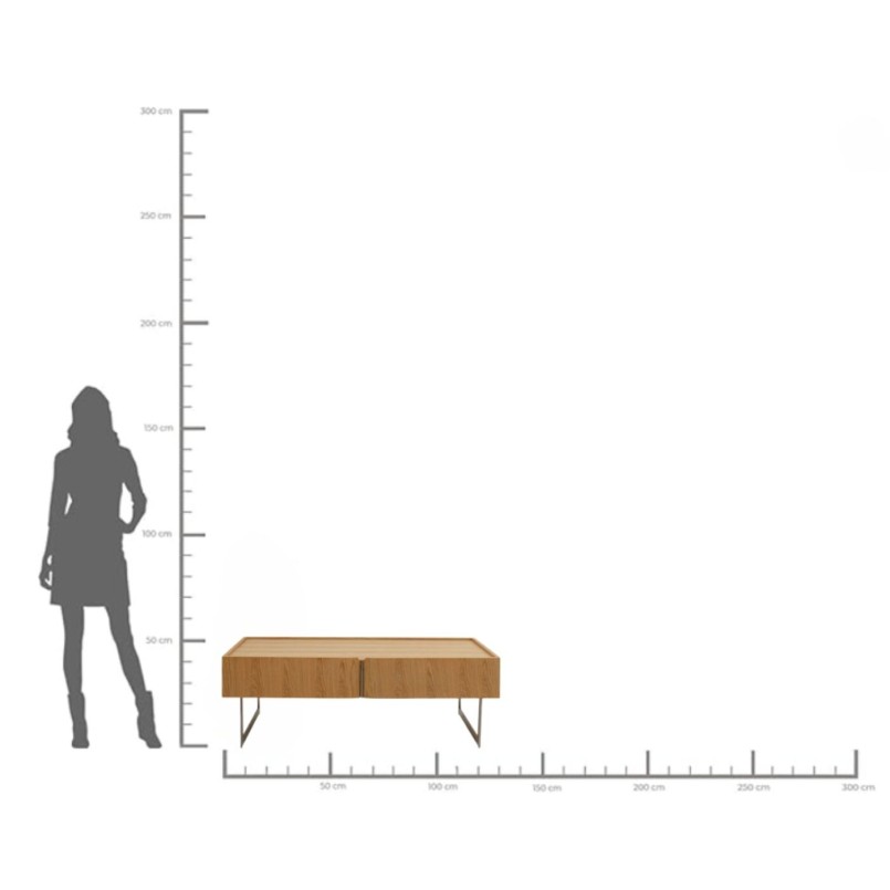 Table basse Giulio 130x70cm