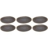 Plate Valerio Ø18cm (6/Set) Kare Design
